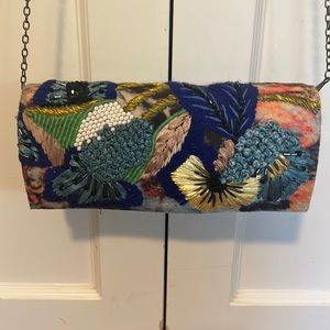 Anthropologie beaded purse w chain strap - gorgeous!